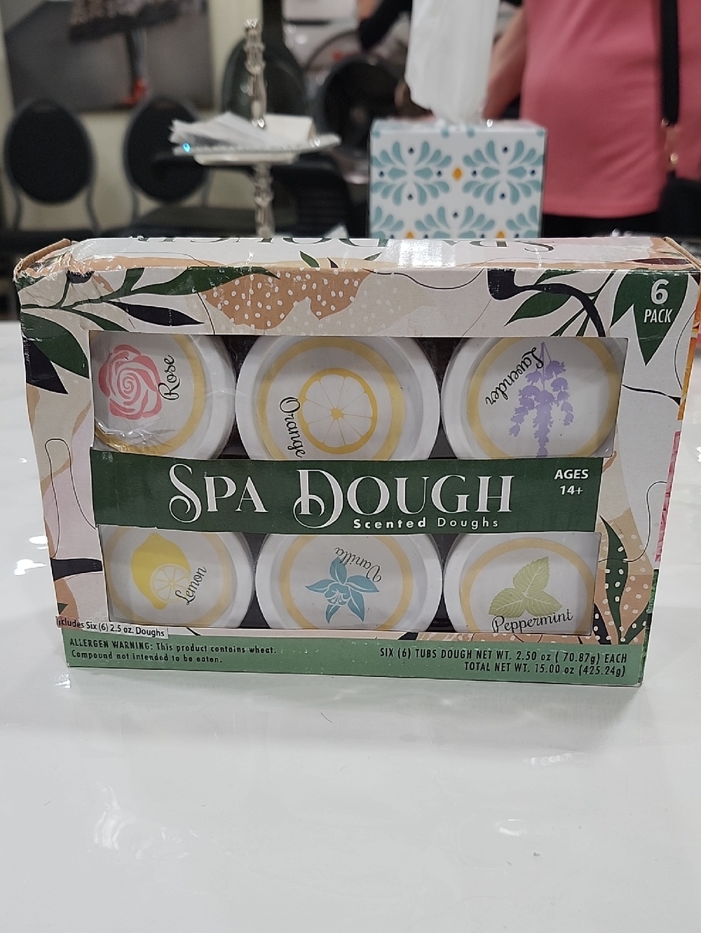 6-PACK OF CREATIVE KIDS AROMATHERAPY SPA DOUGH